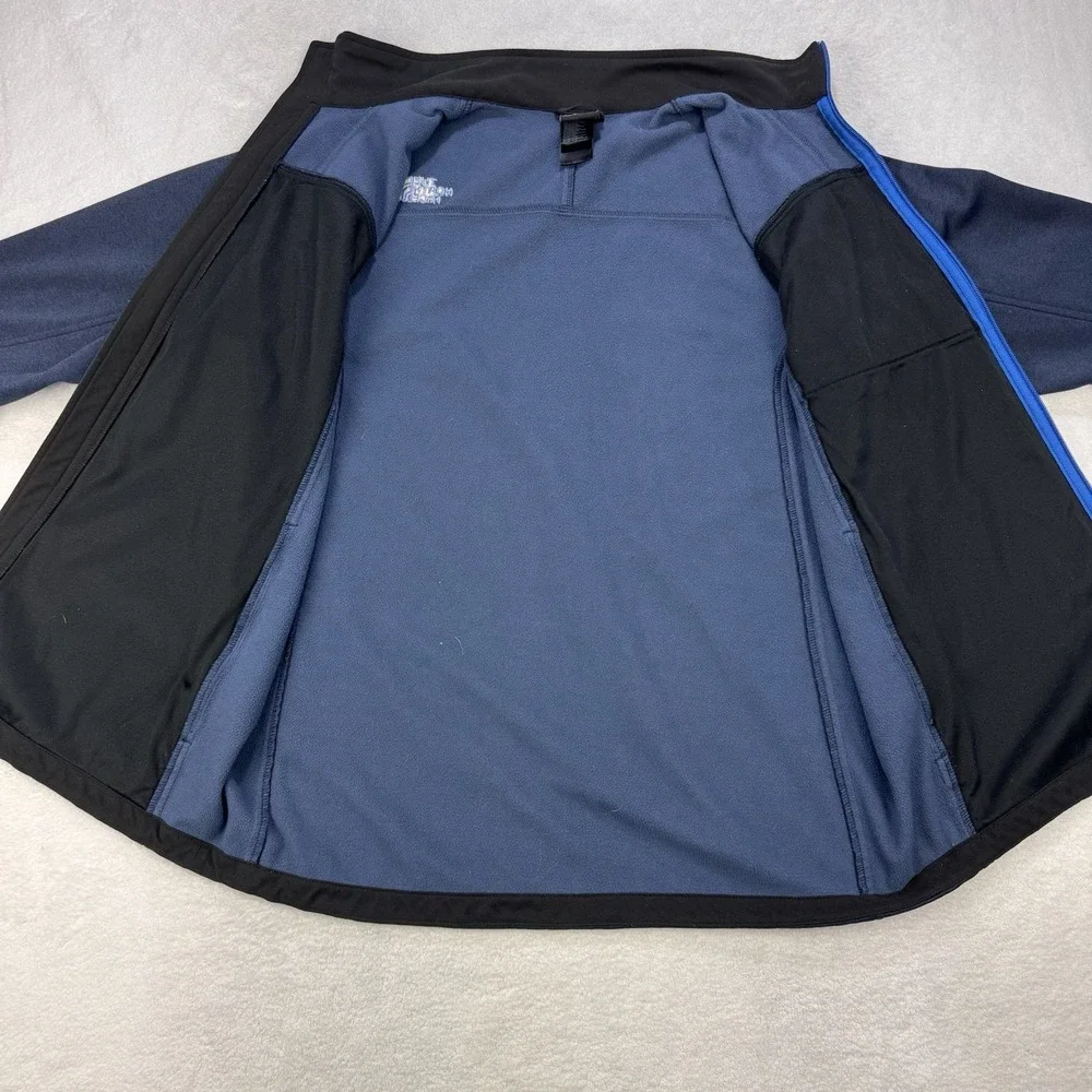 The North Face Men XL Blue Full Zip Fleece M Lion Rock Jacket NF00CP2Y